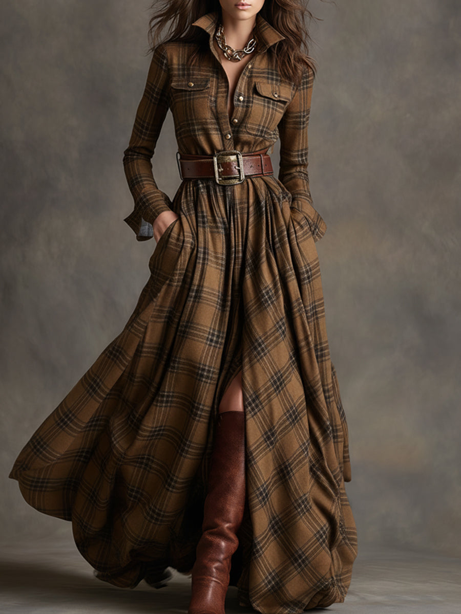 Mandy - Belt Shirt Dress