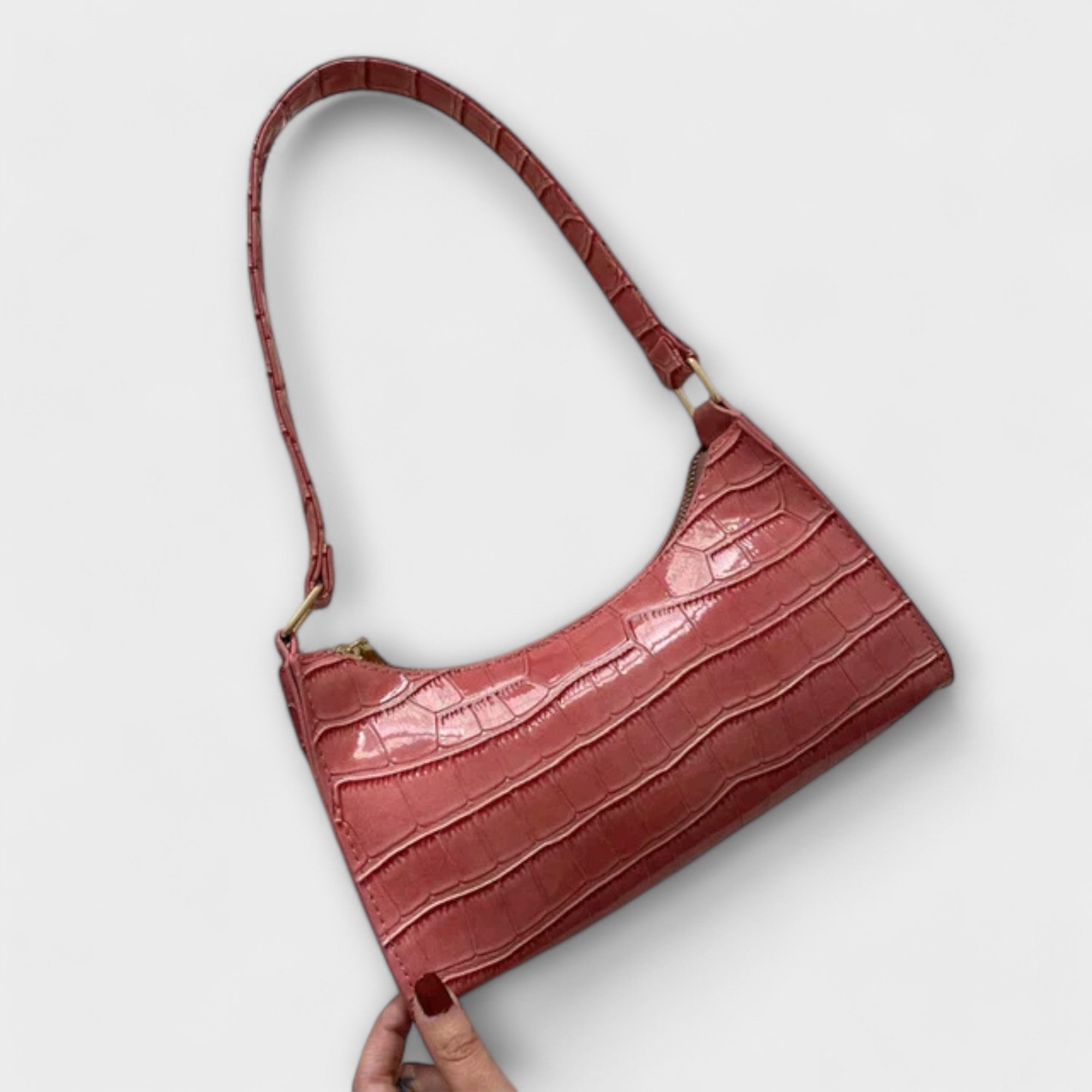 Viktorya - Glossy Leather Bag