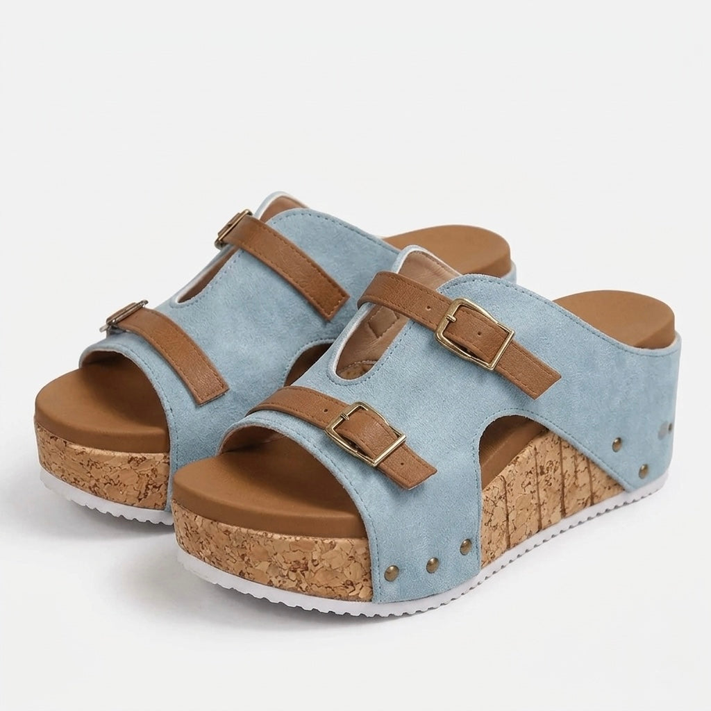 Beosha Platform Sandals