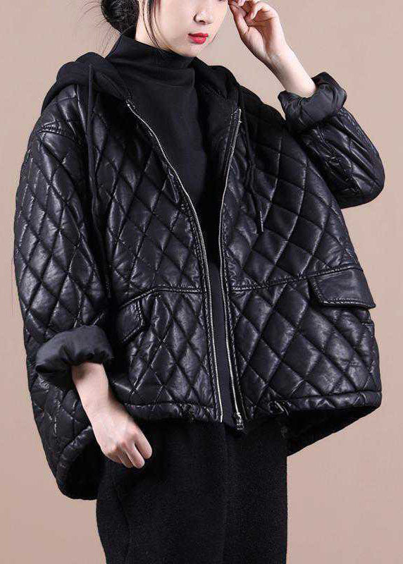 Quilted Leather Jacket Erena