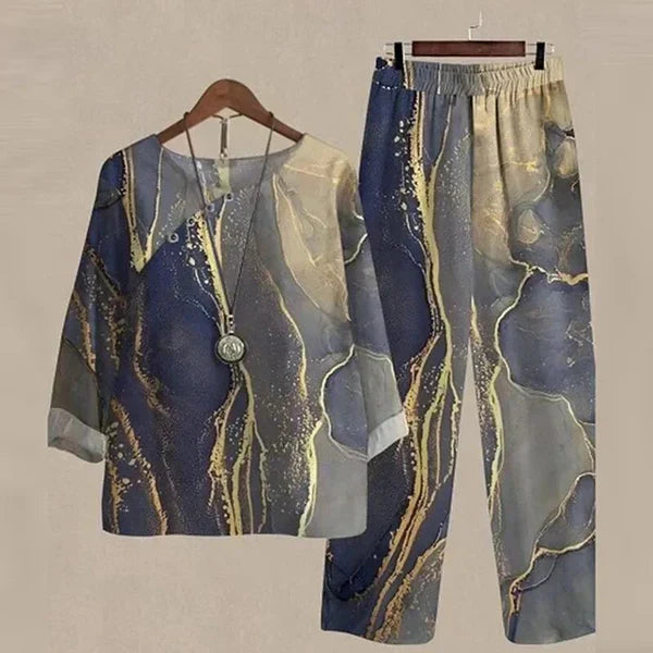 Elara | Effortless Shirt & Trouser Set