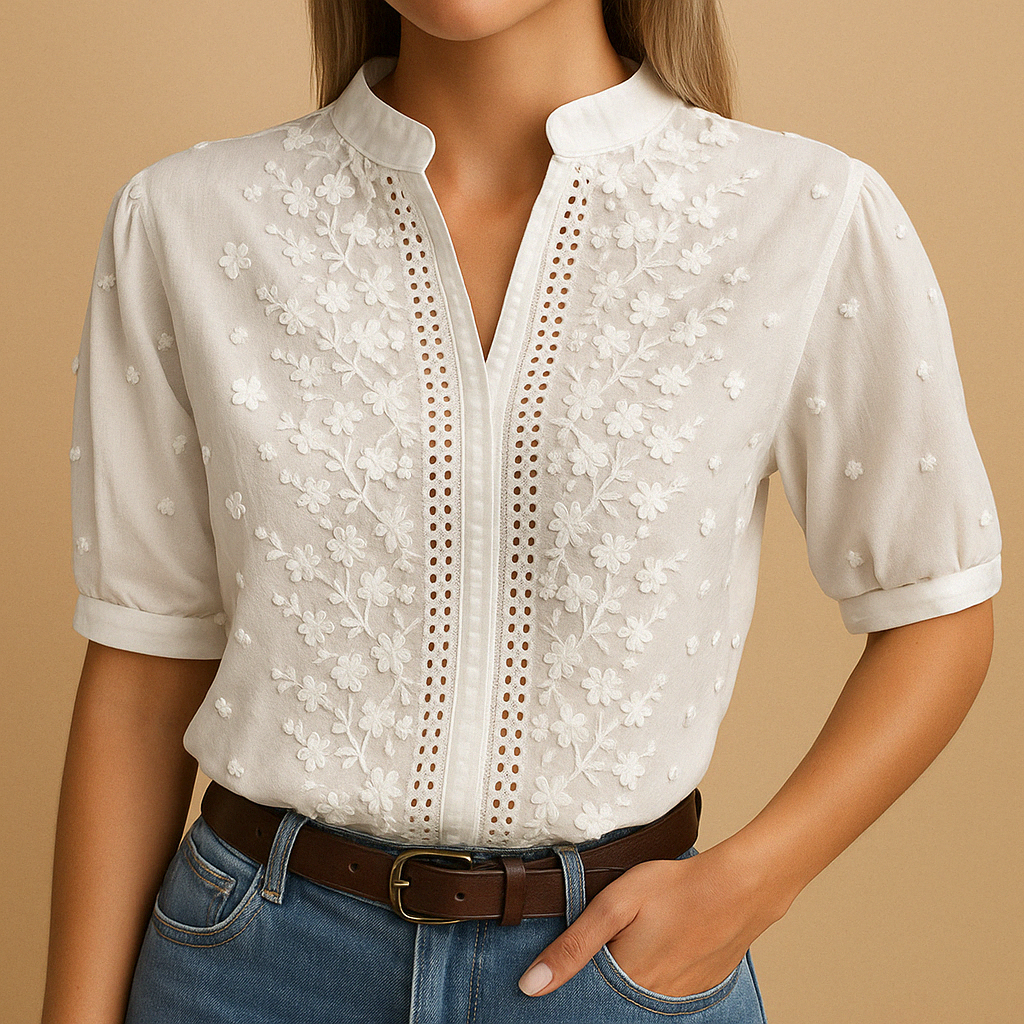 Eleanor | Effortless Everyday White Blouse