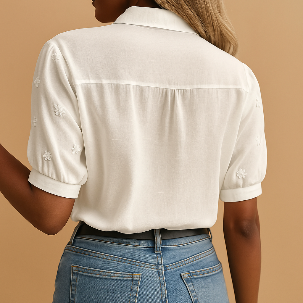 Eleanor | Effortless Everyday White Blouse
