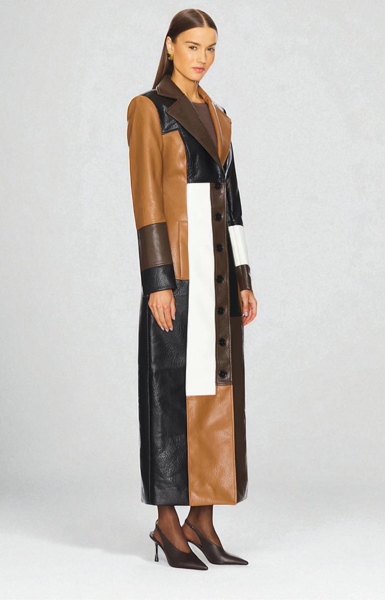 Rosaline - Leather Coat