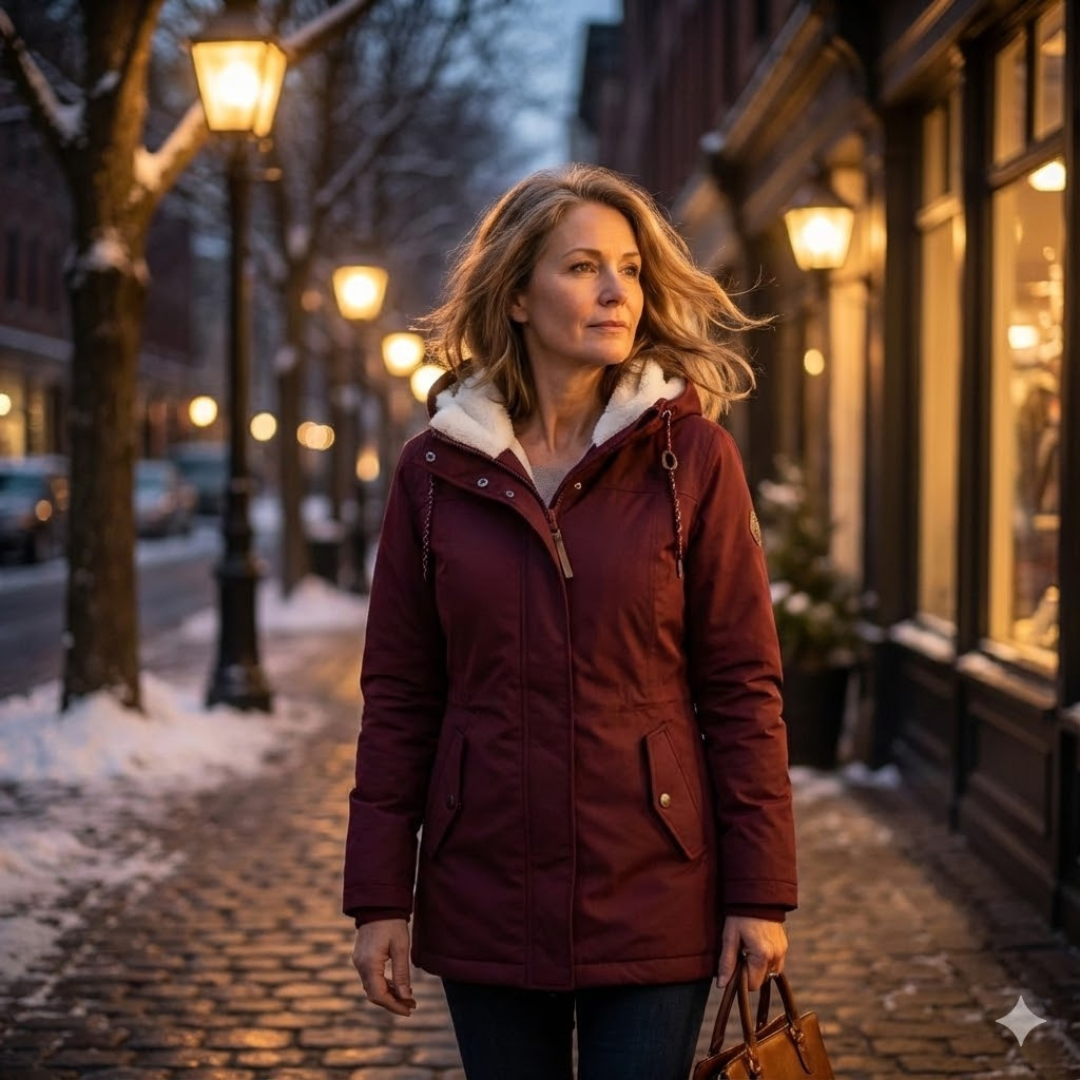Seravia - Waterproof Winter Jacket with Hood