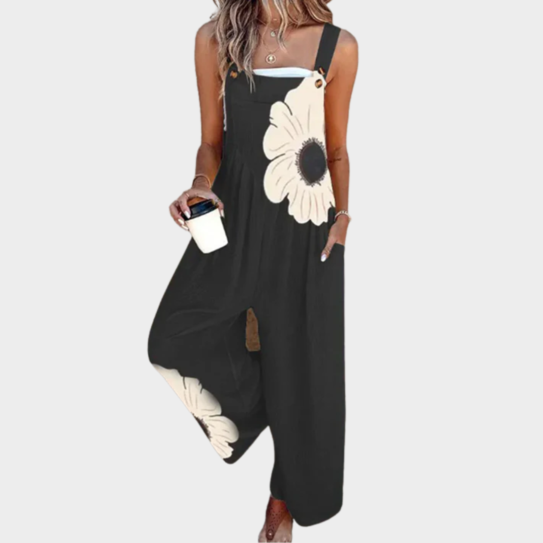 Relaxed Pinafore Jumpsuit