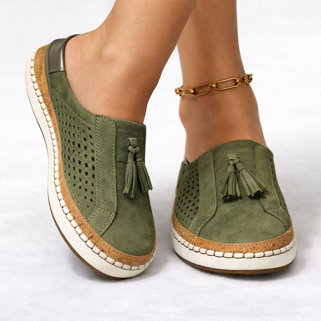 Women's Slip-On Orthopedic Comfort Shoes - Supportive Fit for All-Day Wear