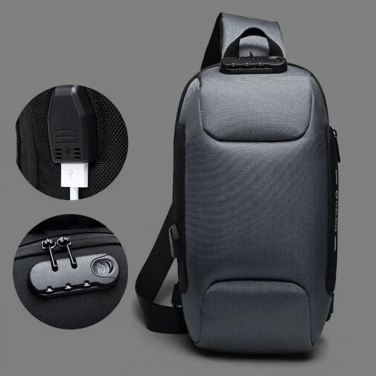 Anti-Theft Crossbody Bag