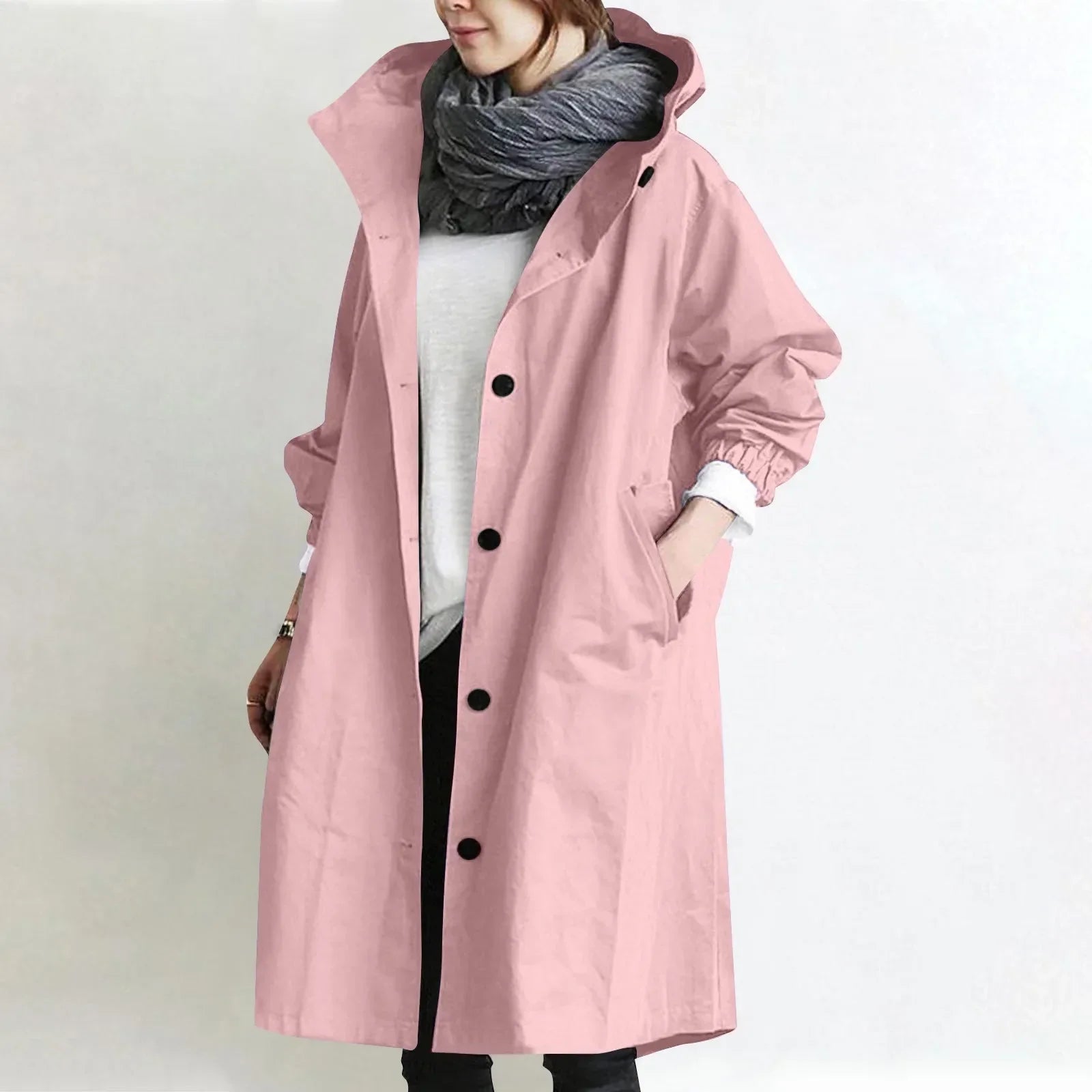 Hooded Trench Coat Ella