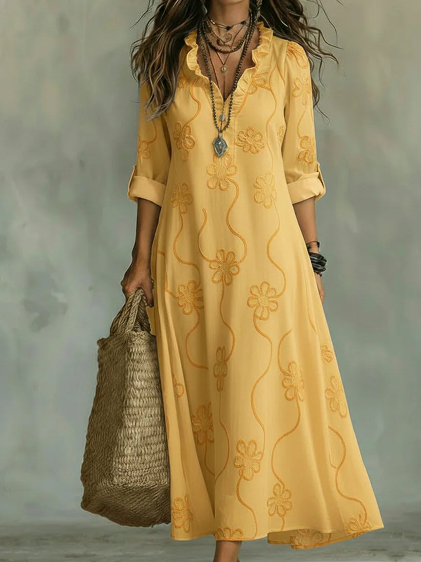 Corinne | Floral Summer Maxi Dress