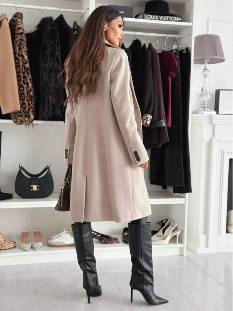 Tailored Long Coat Julia