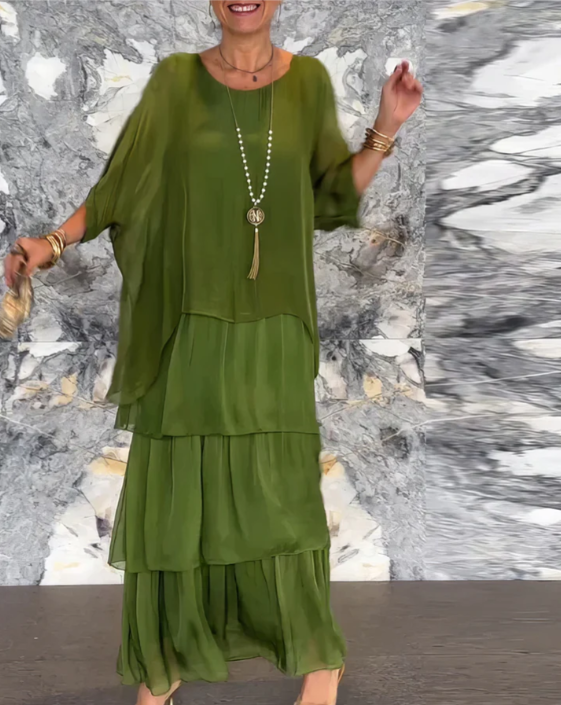 Lara - Elegant Flowing Maxi Dress