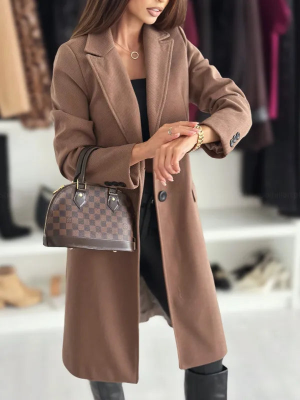 Tailored Long Coat Julia