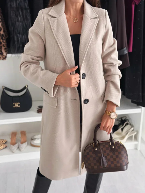Tailored Long Coat Julia