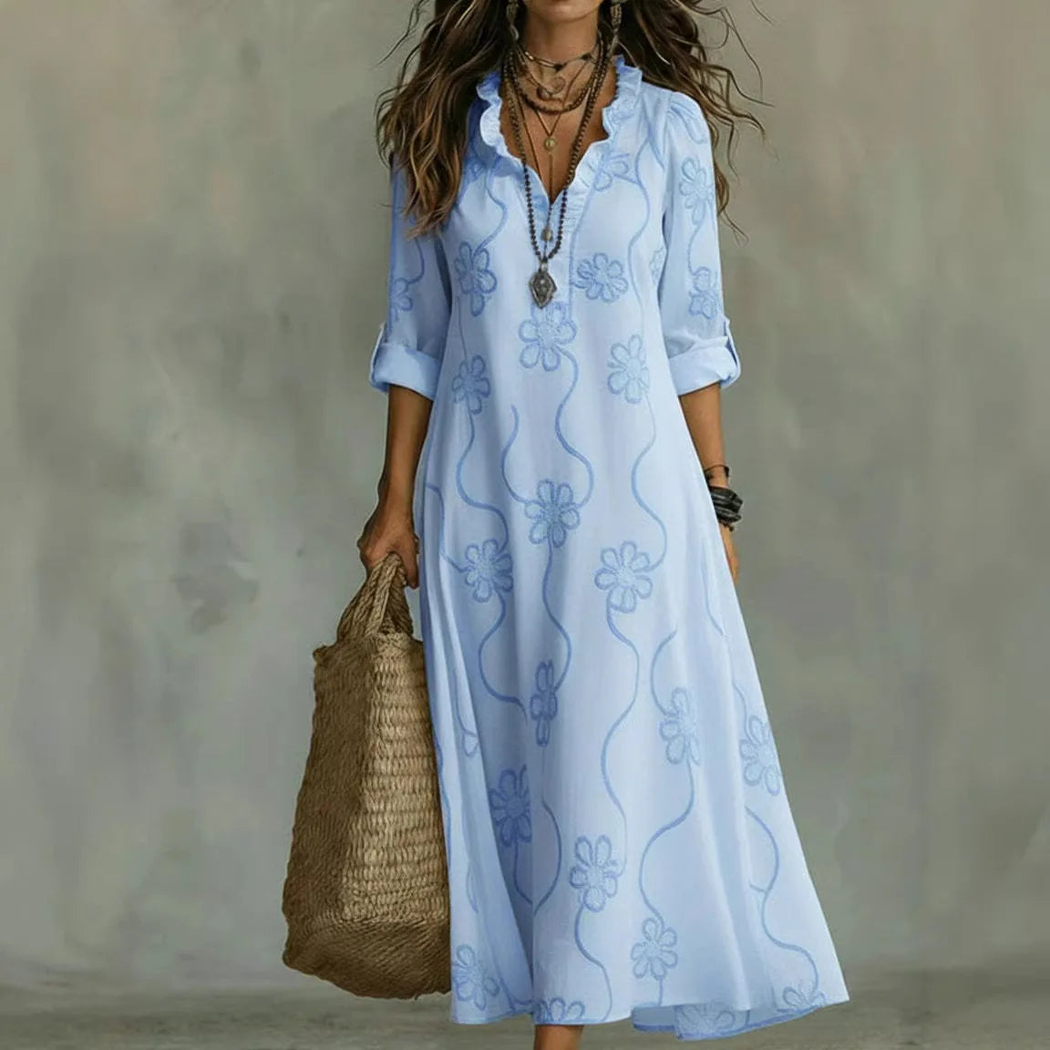 Corinne | Floral Summer Maxi Dress