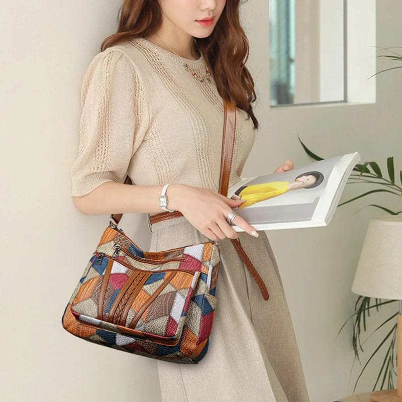 Solara - Mosaic Leather Bag