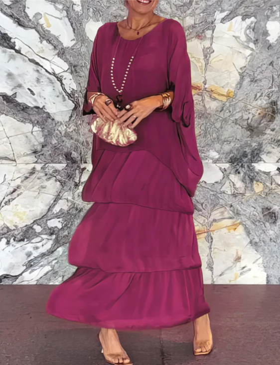 Lara - Elegant Flowing Maxi Dress