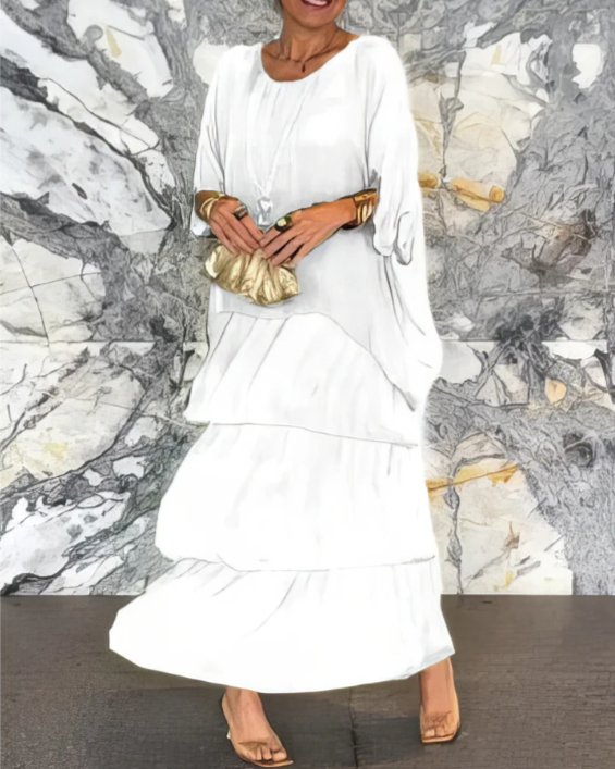 Lara - Elegant Flowing Maxi Dress