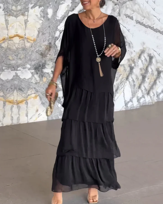 Lara - Elegant Flowing Maxi Dress