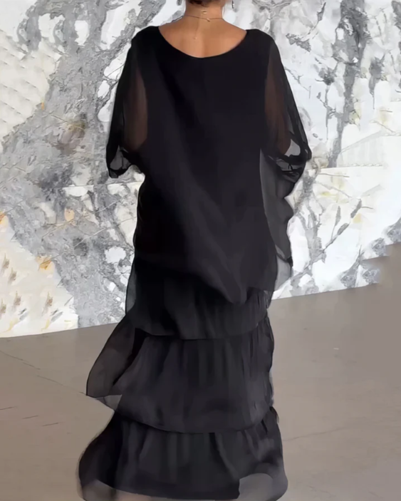 Lara - Elegant Flowing Maxi Dress