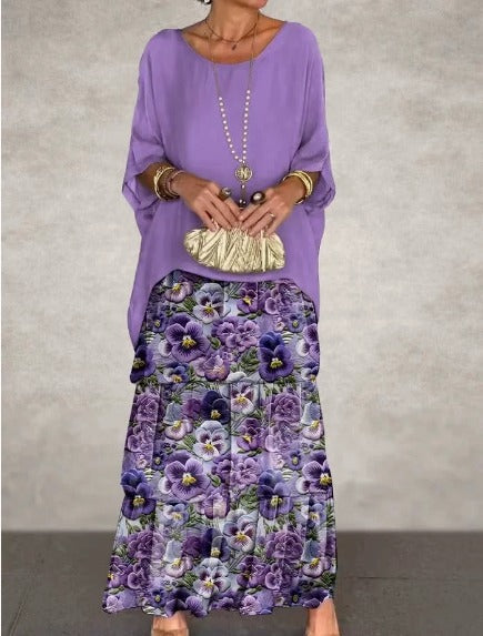 Lara - Elegant Flowing Maxi Dress