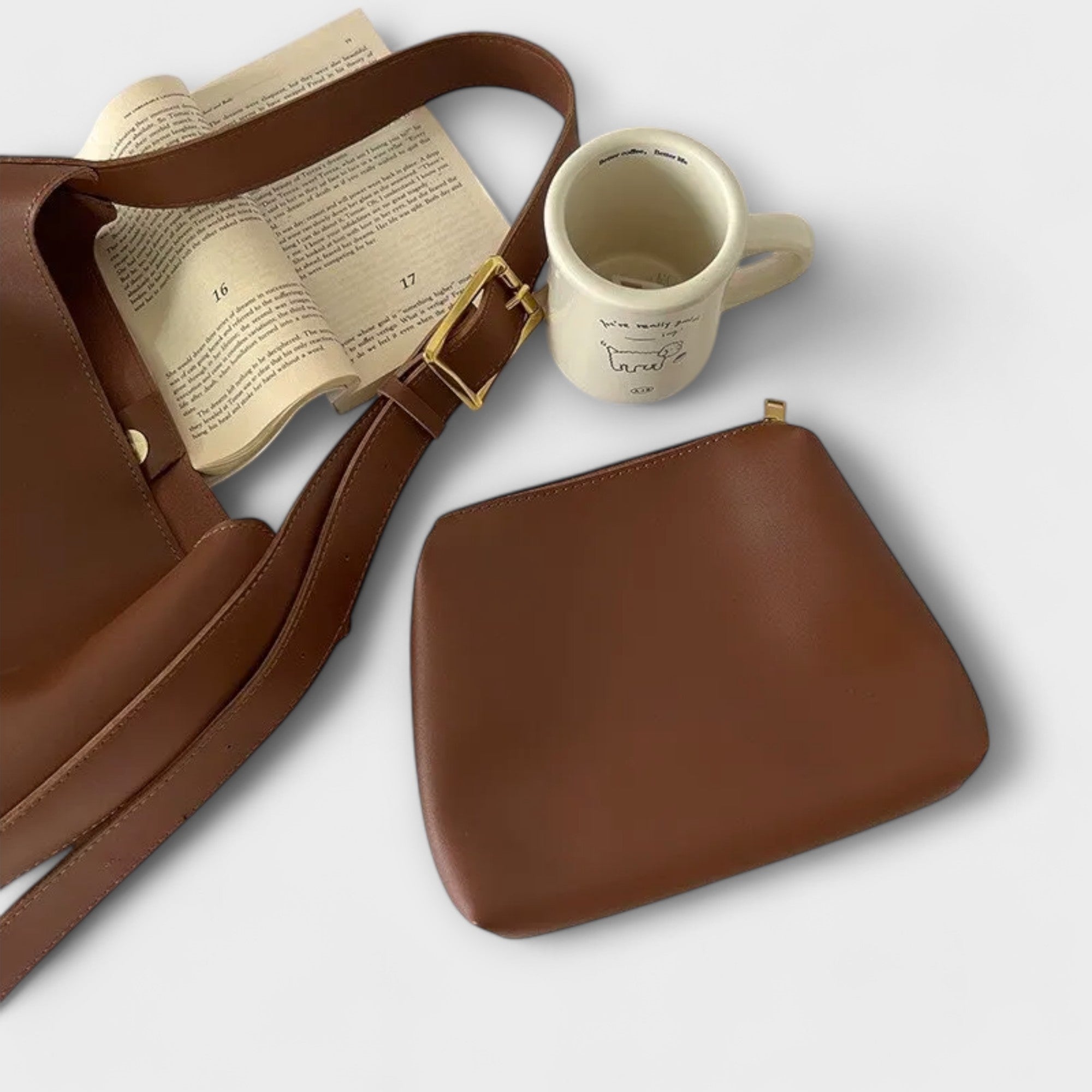 Eline – Elegant Leather Shoulder Bag