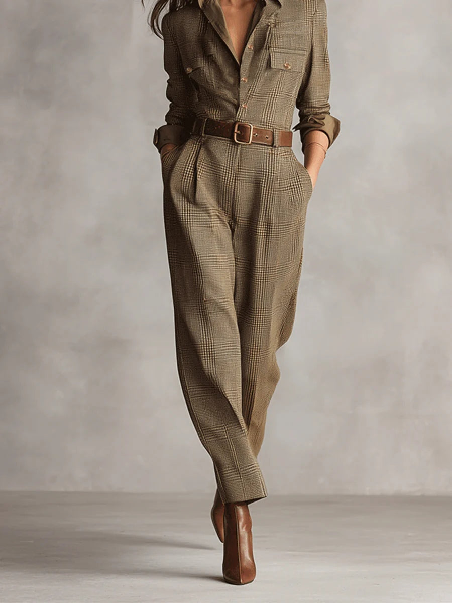 Celeste - Elegant Tailored Jumpsuit