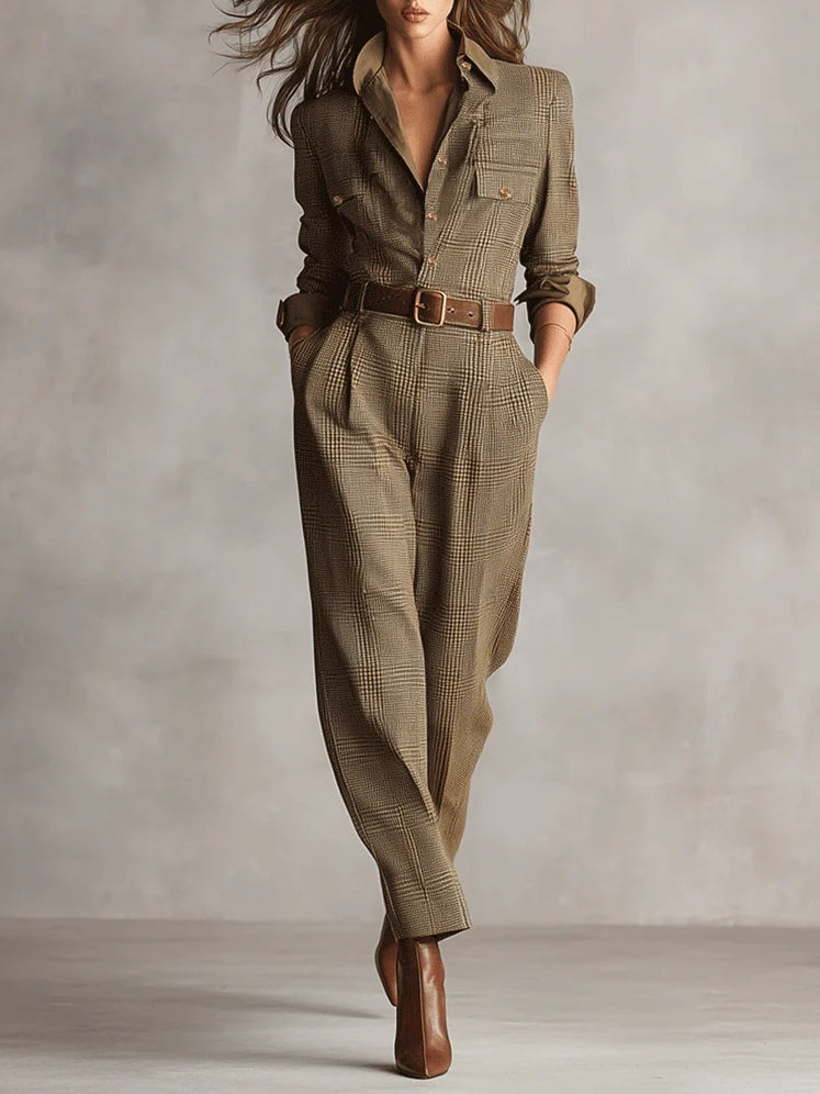 Celeste - Elegant Tailored Jumpsuit