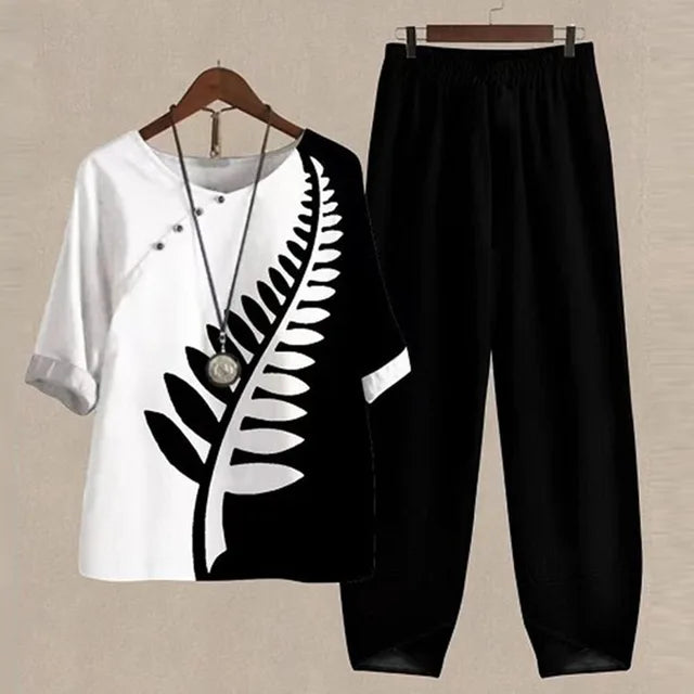 Elara | Effortless Shirt & Trouser Set