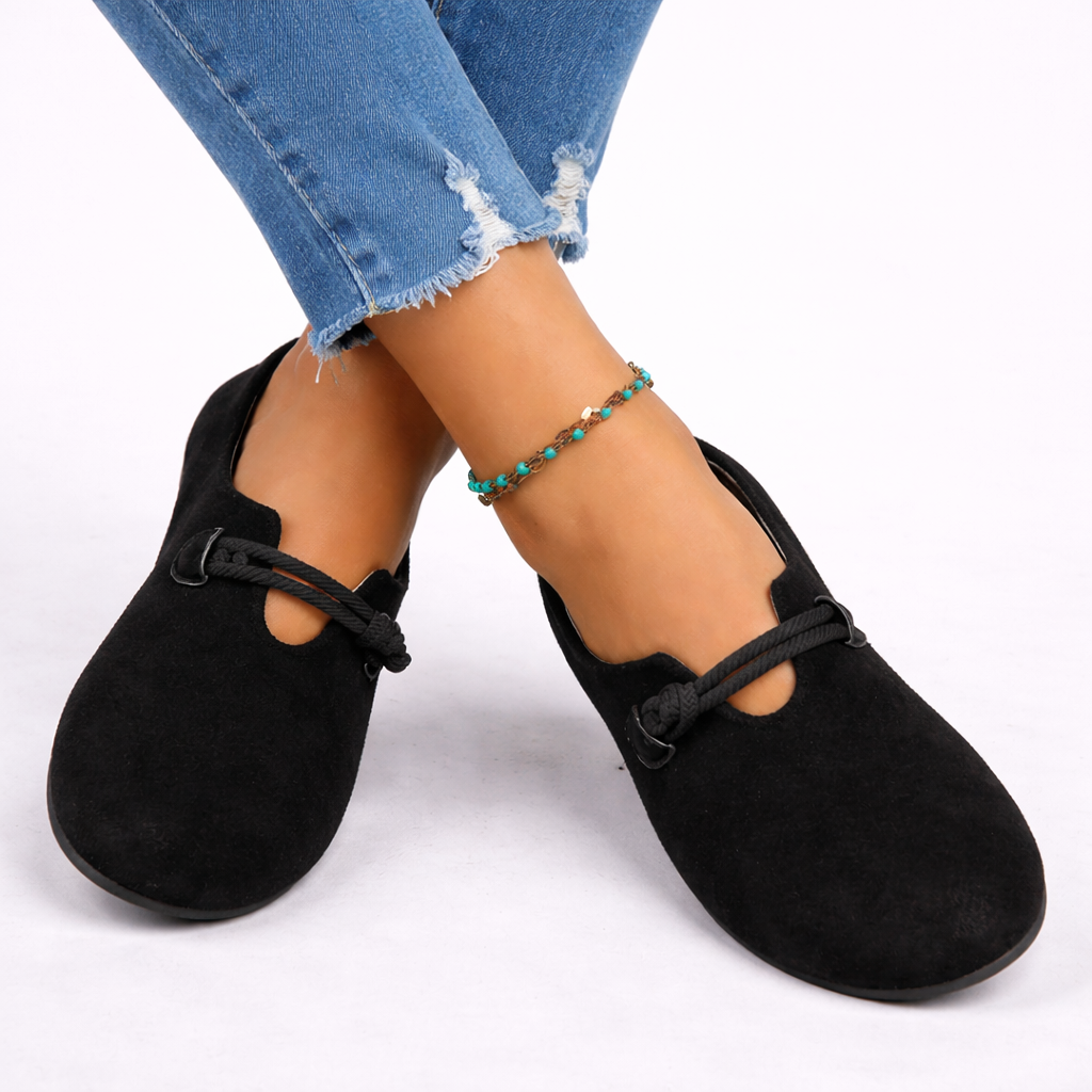 Women's Comfortable Slip-On Loafers – Orthopedic Support