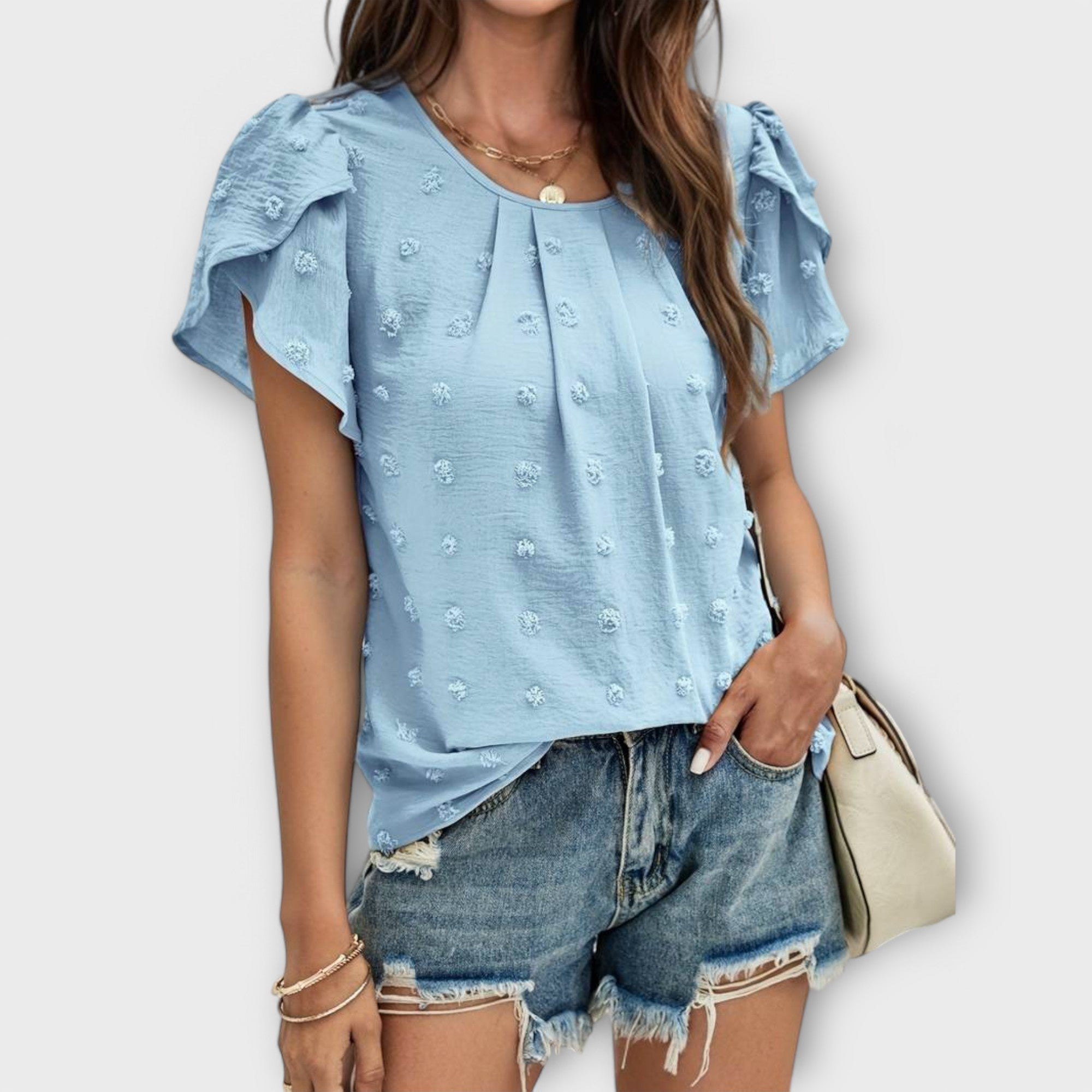 Charlotte - The Perfect Dot Blouse