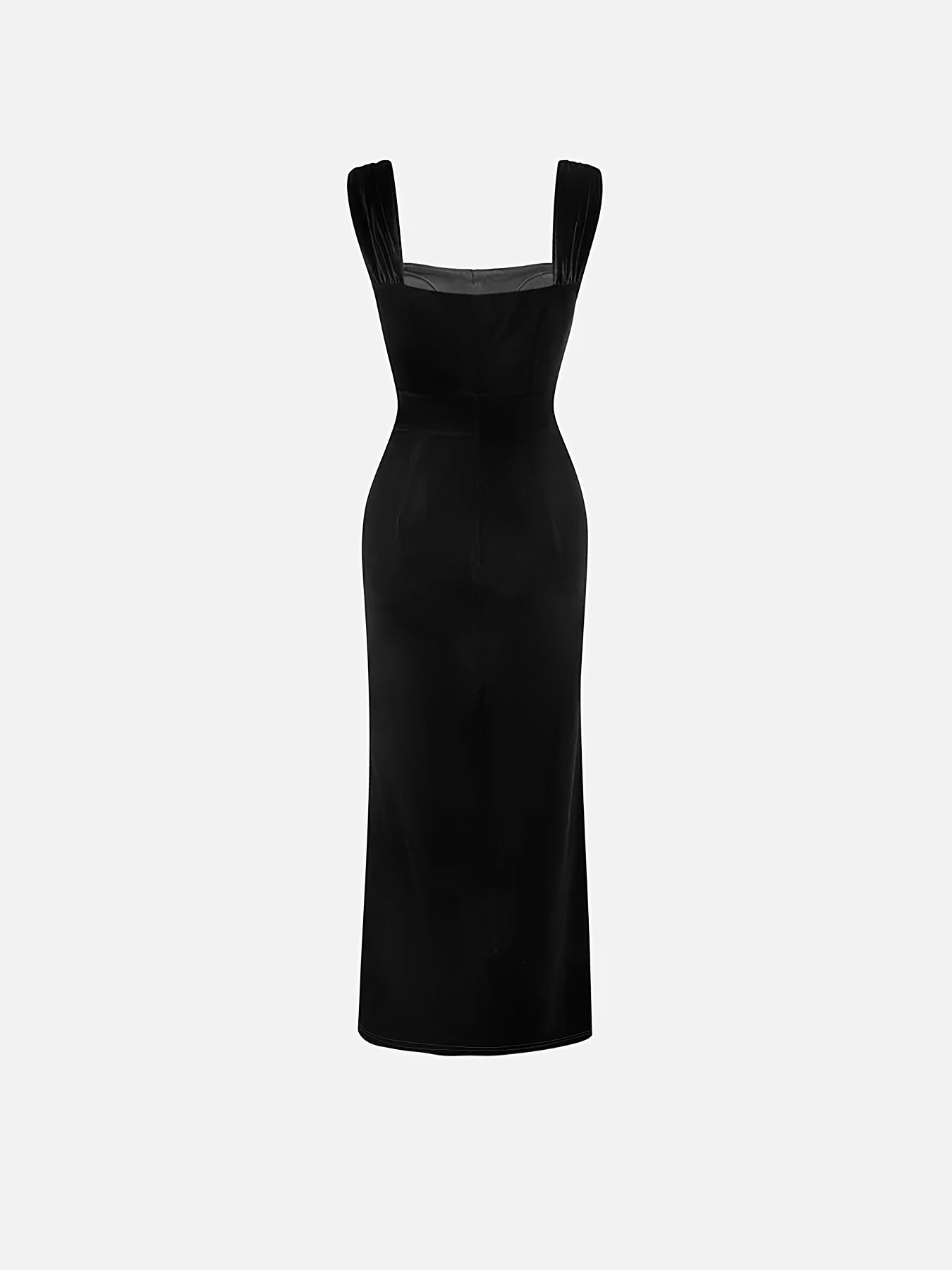Bella - Elegant Velvet Lace Gown