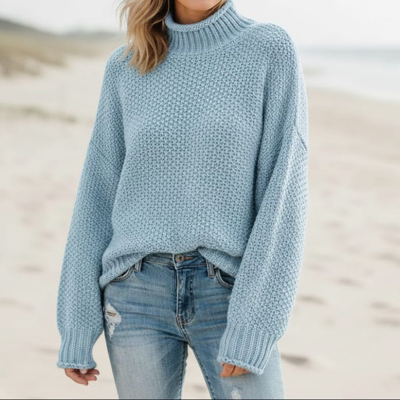 Maristowe | Relaxed Roll Neck Knit Jumper