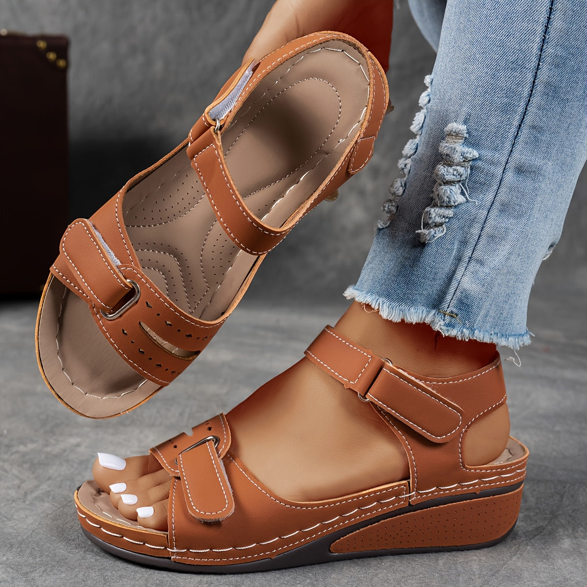 Camilla | Orthopedic Wedge Sandals