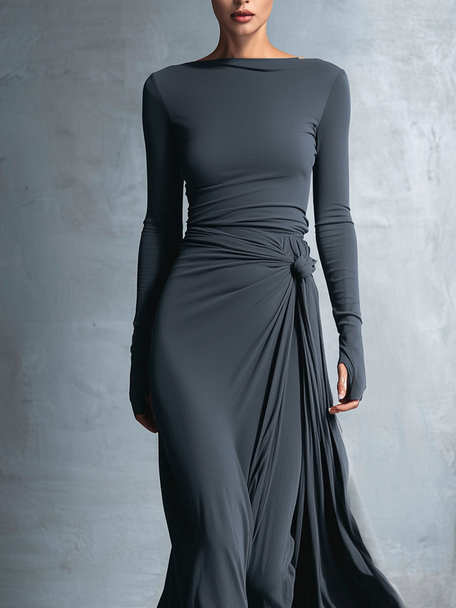 Naiara - Maxi Dress with Side Knot