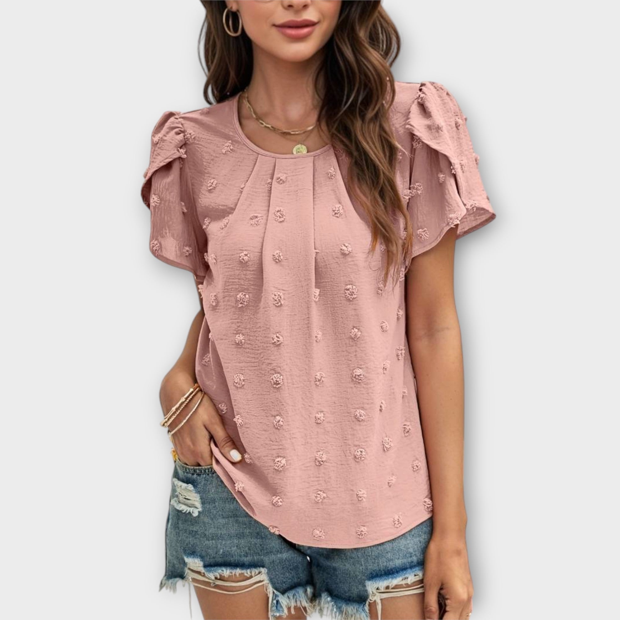 Charlotte - The Perfect Dot Blouse
