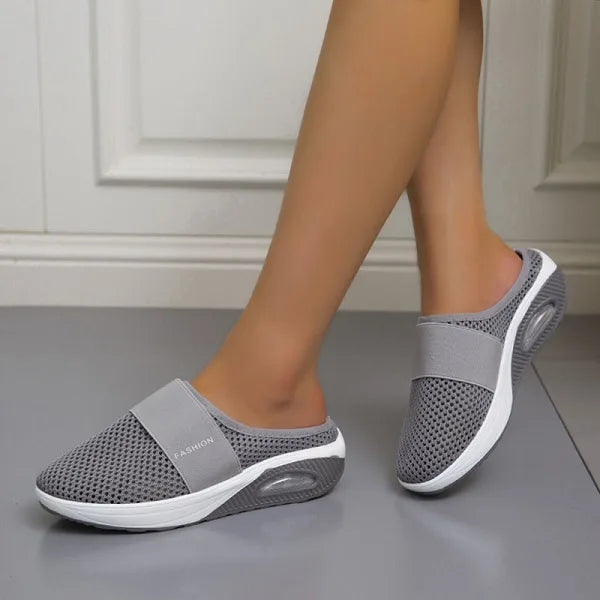 Compa - Wedge-Heeled Orthopedic Sandals