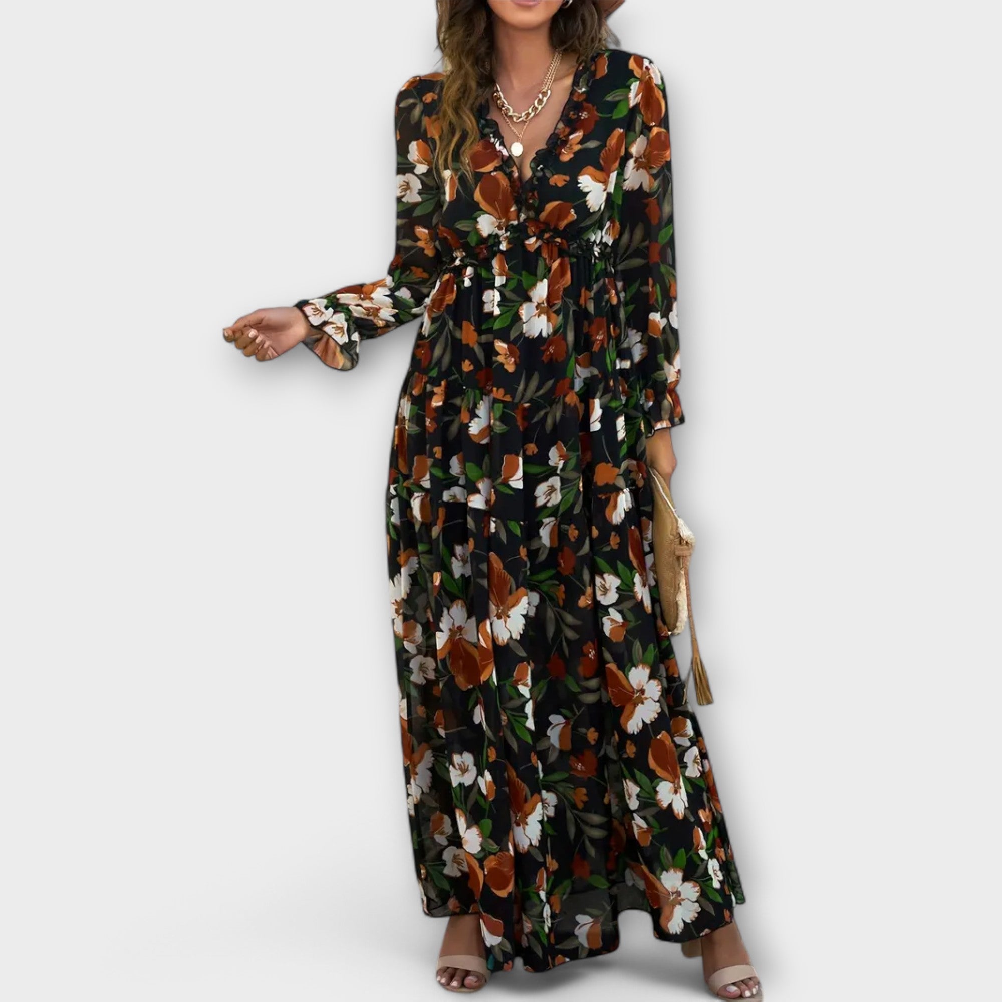 Ynah - Elegant Maxi Dress
