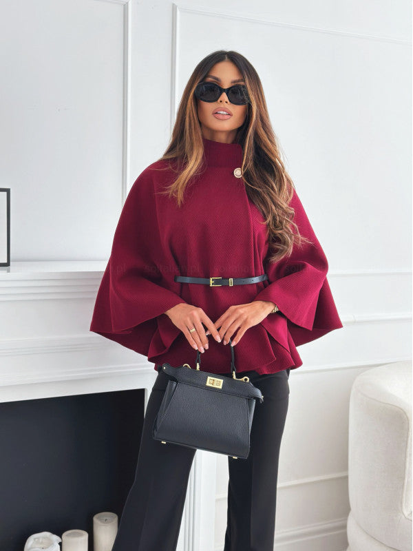 Anastasia - Stylish Butterfly Jacket with Belt