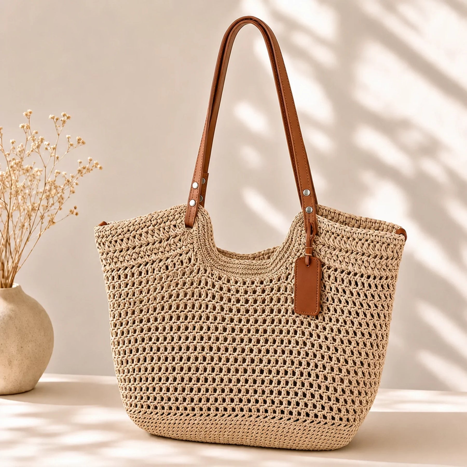 Amara | Woven Everyday Tote Bag