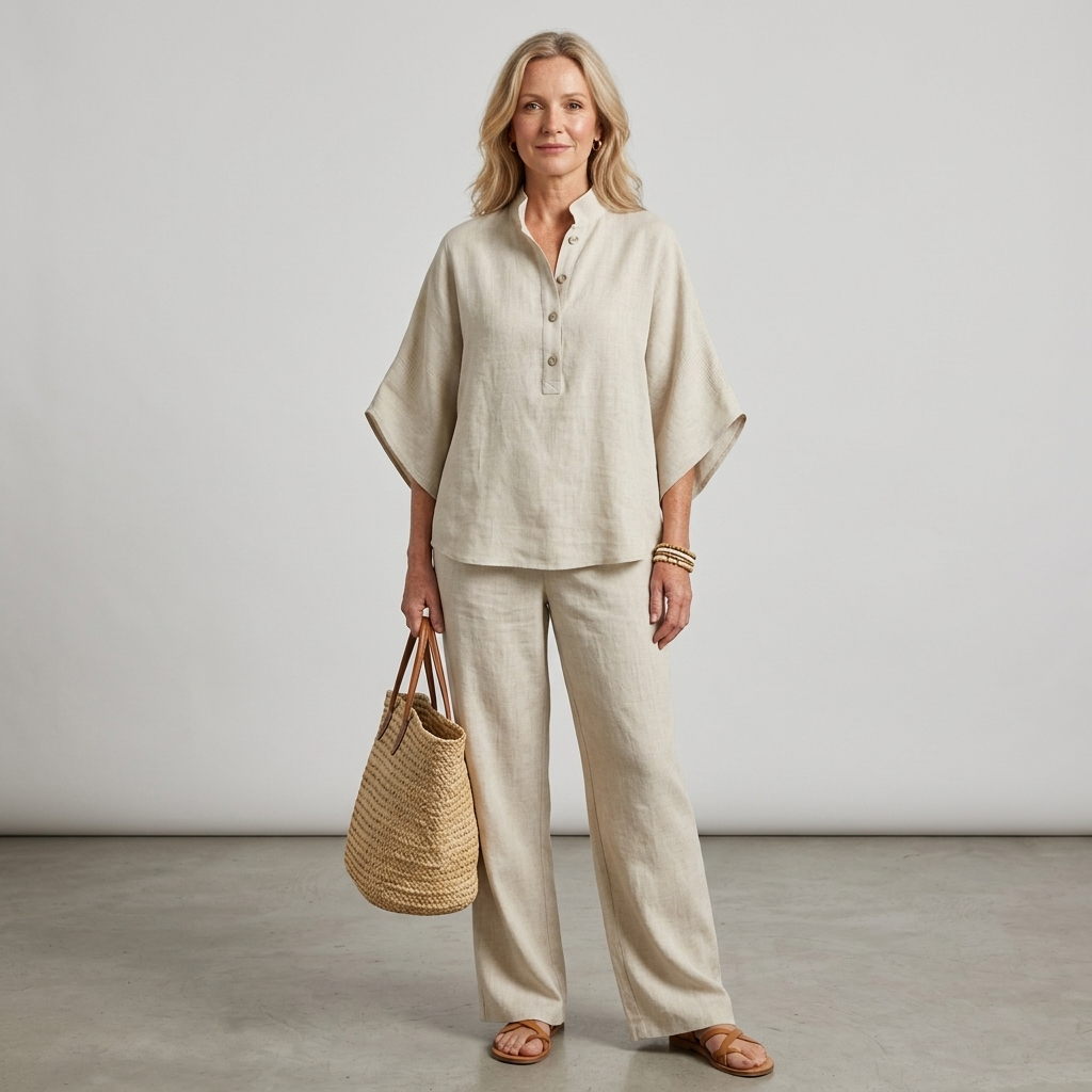 Elena | Lightweight Cotton Casual Set