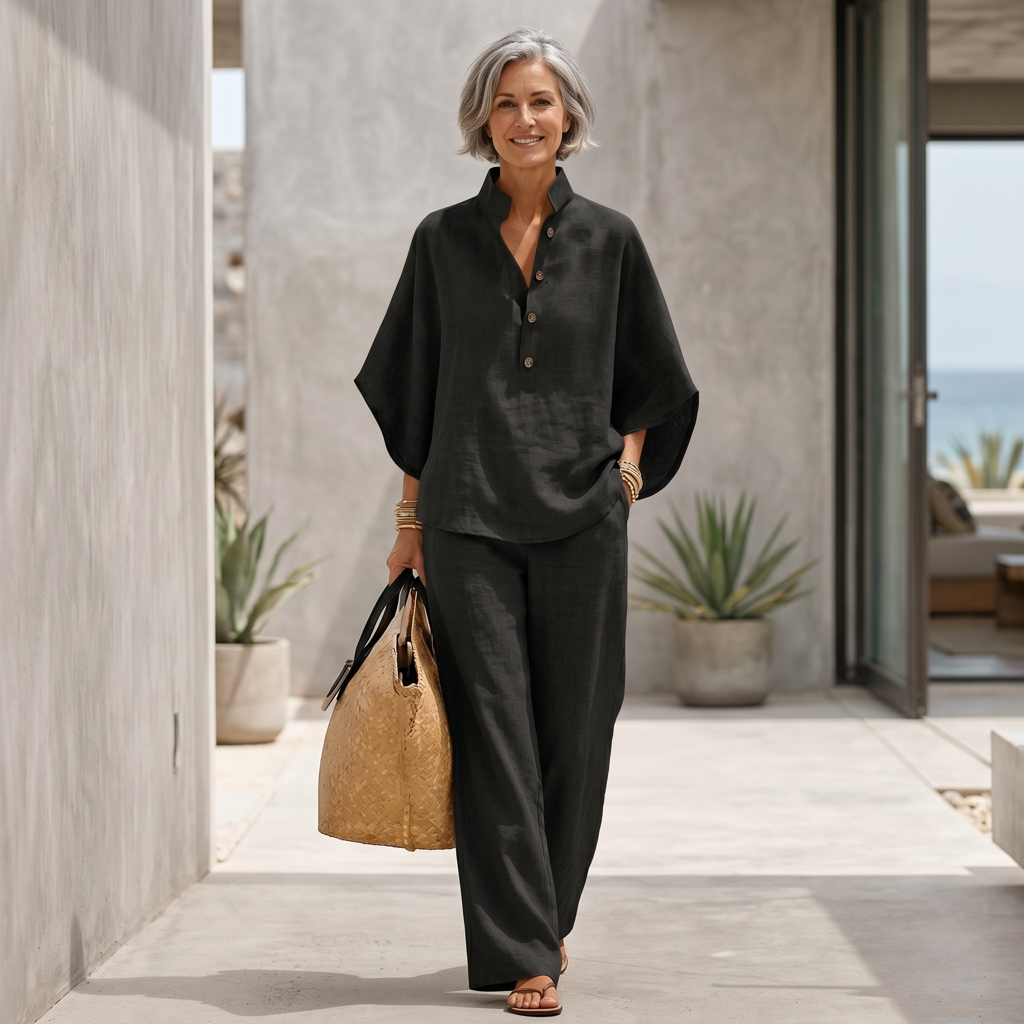 Elowen Relaxed Batwing Co-Ord Set