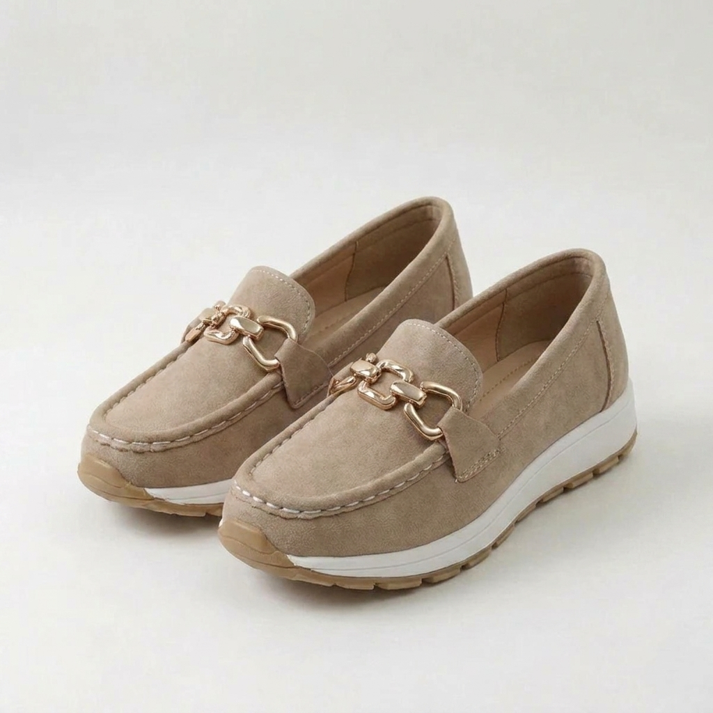 Penelope | Classic Chain Comfort Loafers