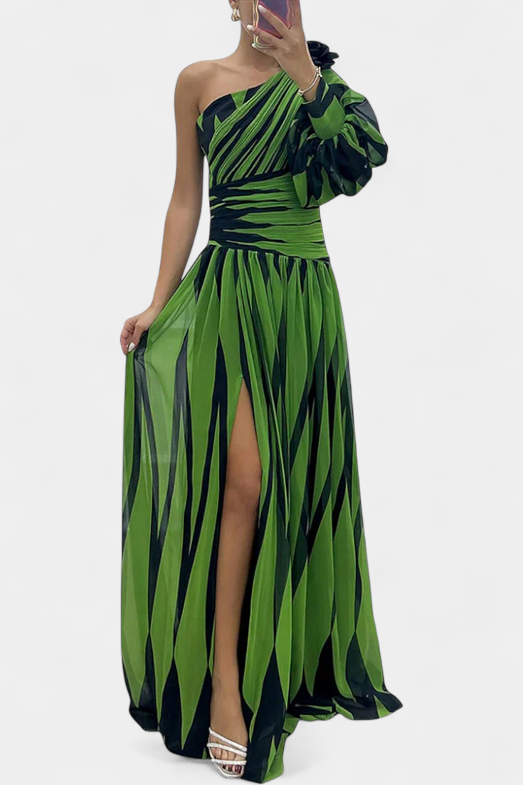 Aubryzah - Sophisticated Maxi Dress