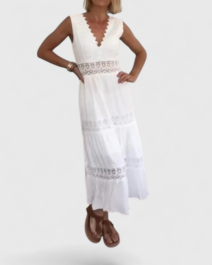 Alena - Elegant Midi Dress