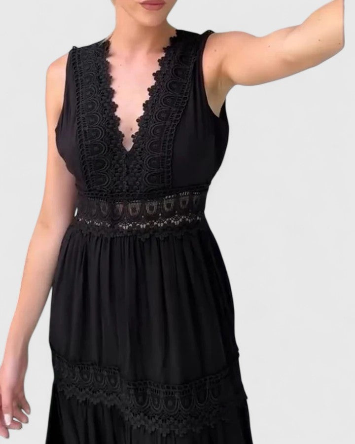 Alena - Elegant Midi Dress
