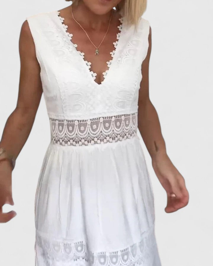 Alena - Elegant Midi Dress