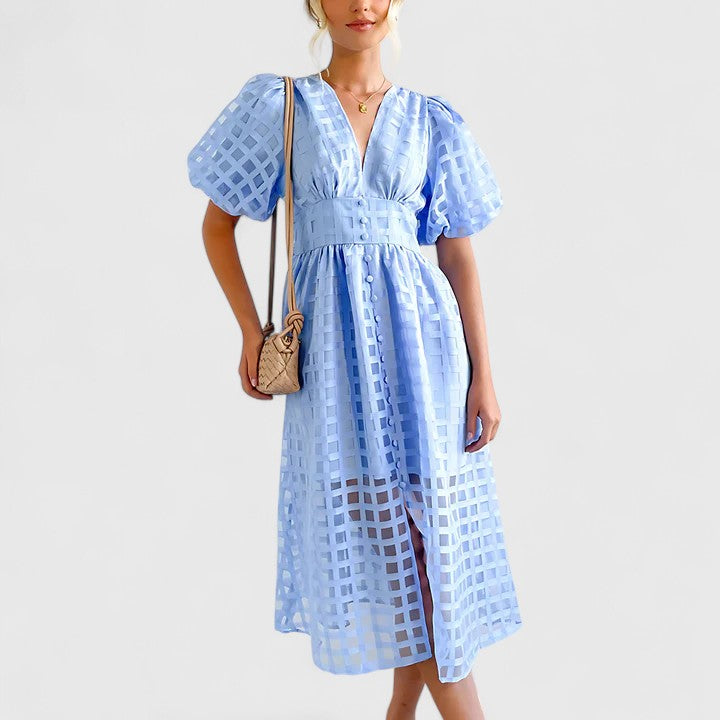 Elanqi - Elegant Midi Dress