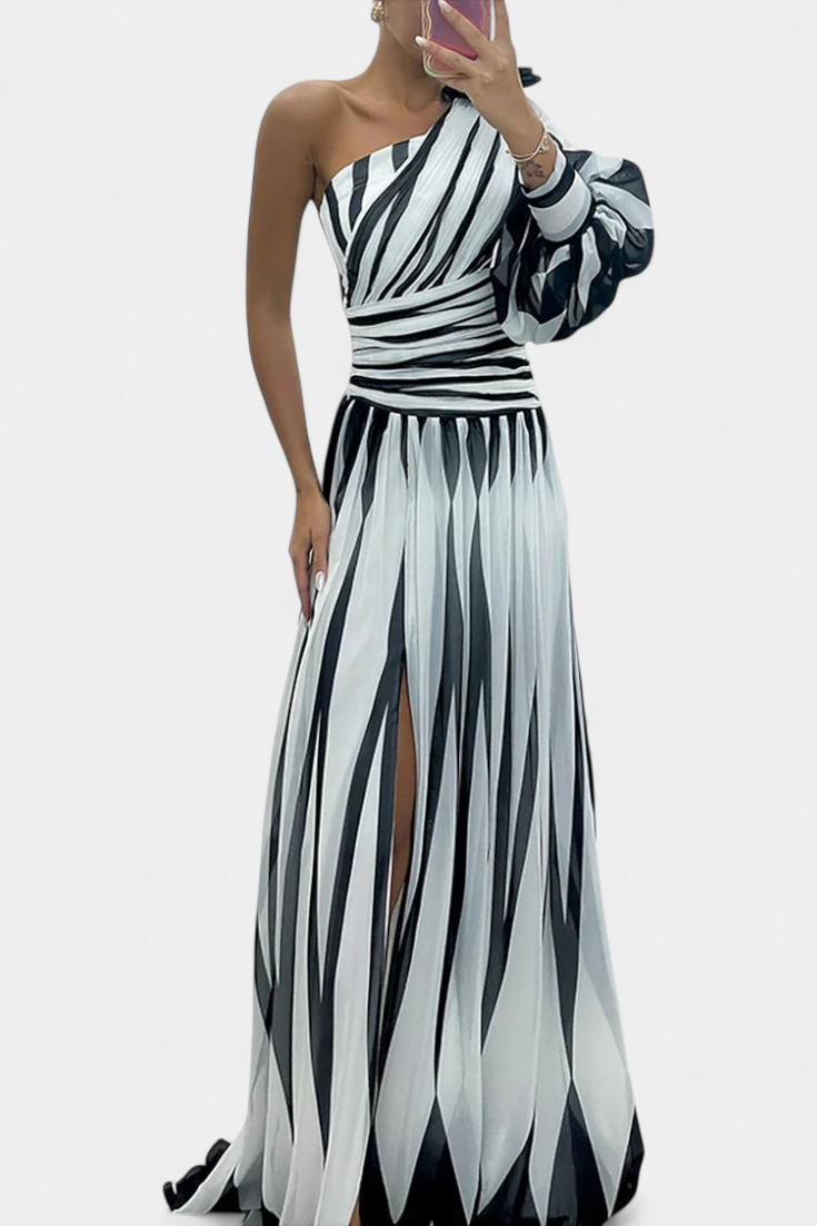 Aubryzah - Sophisticated Maxi Dress