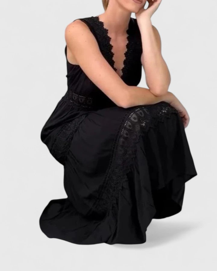 Alena - Elegant Midi Dress